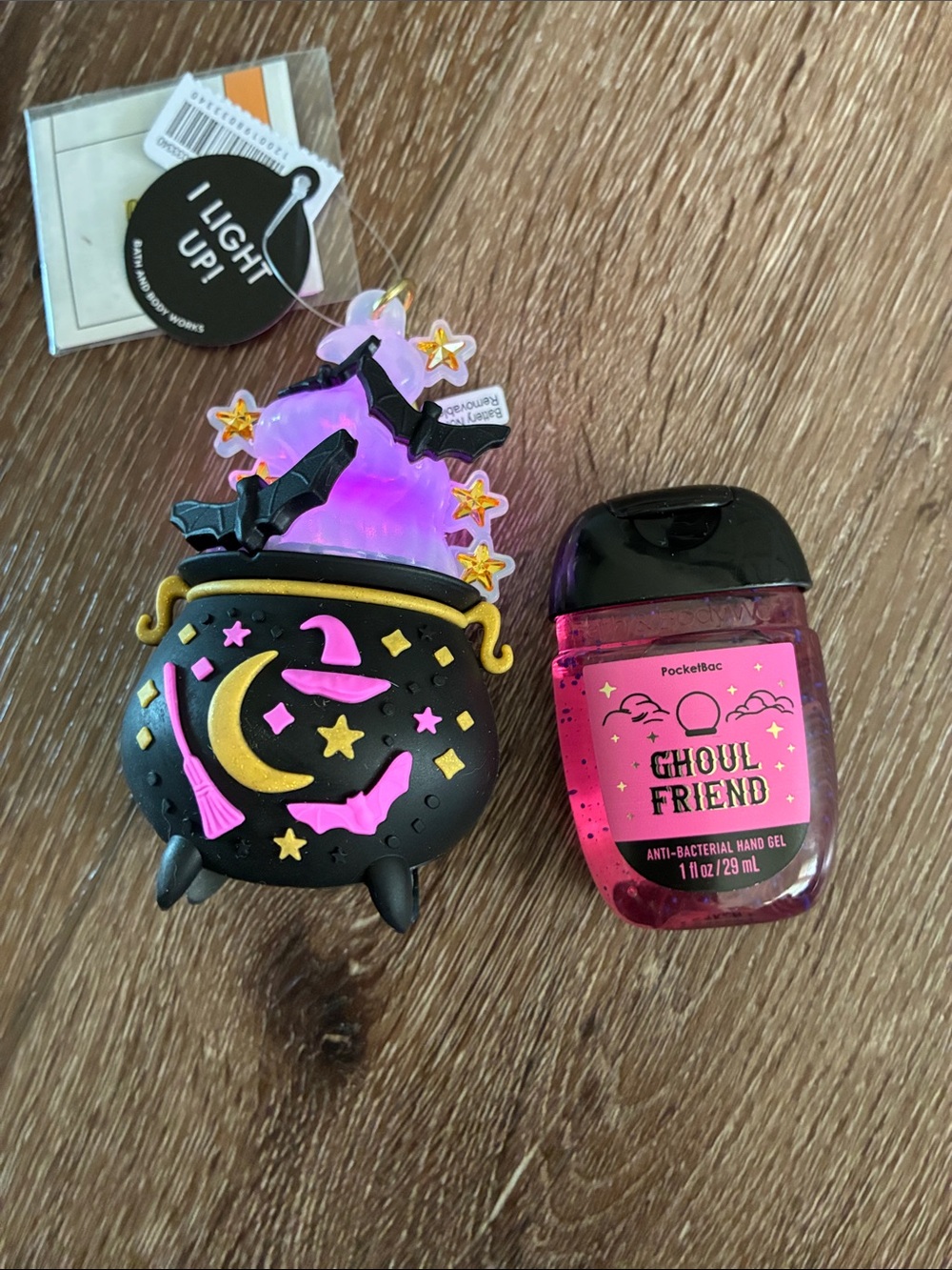Bath & Body Works Light Up Cauldron Halloween Pocketpac & Ghoul Friend Pocketbac - Picture 3 of 3